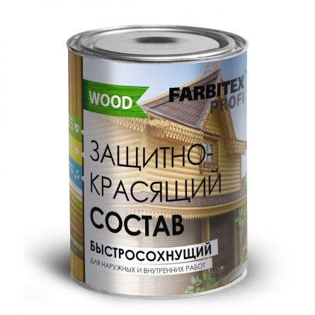 Состав защитно-красящий FARBITEX ПРОФИ 3,0 л (сосна) фото 1