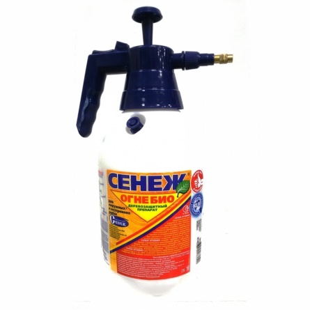 Антисептик Сенеж ОГНЕБИО помпа 2 кг фото 1