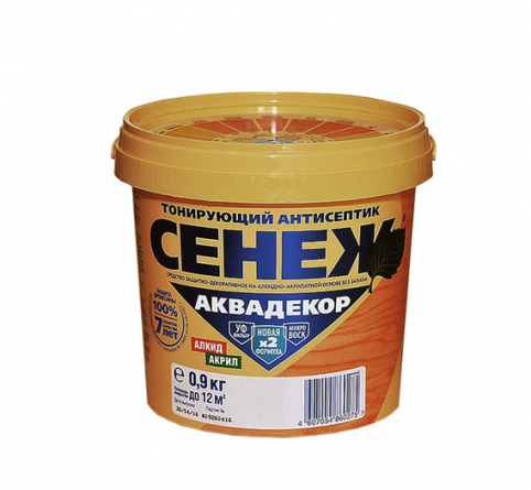 СЕНЕЖ АКВАДЕКОР 0,9 кг (116 - Лагуна) фото 1